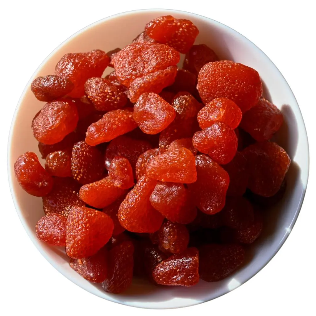 فراولة مجففه